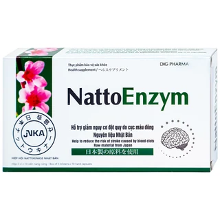 Viên hỗ trợ hoạt huyết NattoEnzym DHG (3 vỉ x 10 viên)