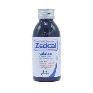 Siro Zedcal Meyer bổ sung canxi và thiếu hụt vitamin D3 (100ml)