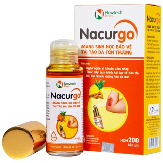 Dung dịch xịt tạo màng sinh học Nacurgo Newtech bảo vệ da tổn thương 30ml