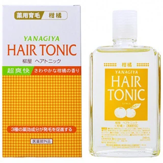 Tinh dầu bưởi Yanagiya Hair Tonic dưỡng tóc, ngừa rụng (240ml)