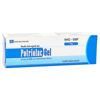 Gel bôi da Potriolac 15g TW2 điều trị tại chỗ bệnh vảy vùng da đầu