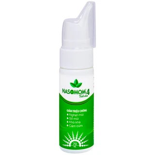 Tinh dầu Nasomom 4 Reliv hỗ trợ điều trị nghẹt mũi, sổ mũi, khò khè, cảm cúm (70ml)