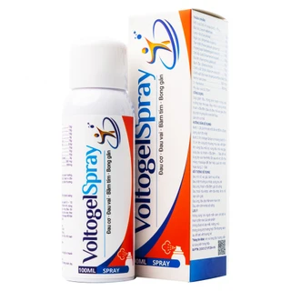 Chai xịt Voltogel Spray 100ml giúp giảm đau, chống viêm, thúc đẩy tuần hoàn máu
