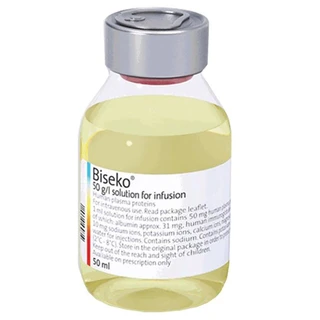 Thuốc tiêm Biseko Biotest bù thể tích máu, chống nhiễm trùng (50ml)