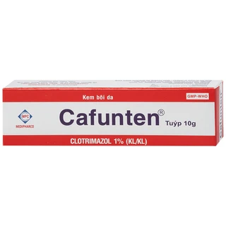 Kem bôi da Cafunten Medipharco điều trị các bệnh nấm (10g)