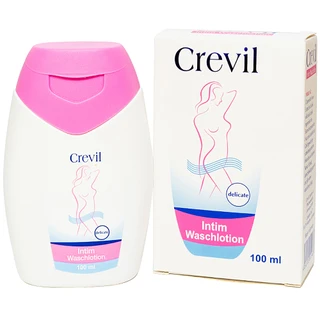 Dung dịch vệ sinh phụ nữ Crevil Intim Waschlotion chống viêm, cân bằng pH (100ml)