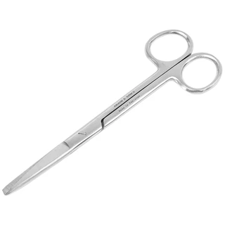 Kéo thẳng 1 tù 1 nhọn size 16cm dùng cắt gòn thay băng cho bệnh nhân