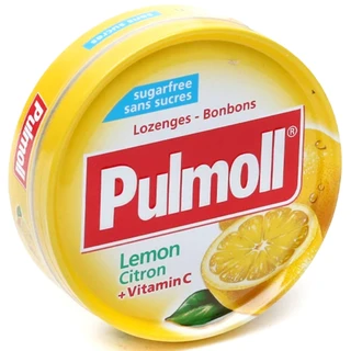 Pulmoll Lemon Citron + Vitamin C Sugar Free (45g)