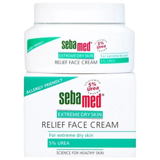 Kem bôi viêm da cơ địa Sebamed Extreme Dry Skin Relief Face Cream 5% Urea 50ml