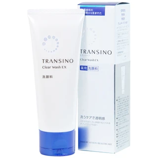 Sữa rửa mặt dưỡng trắng, ngăn ngừa nám Transino Clear Wash EX 100g