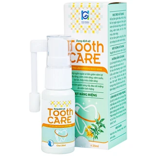 Xịt giảm đau nhức răng, viêm nướu Tooth Care 20ml