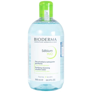 Nước tẩy trang Bioderma Sebium H2O dành cho da dầu và hỗn hợp (500ml)