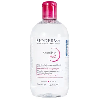 Nước tẩy trang cho da nhạy cảm Bioderma Sensibio H2O 500ml