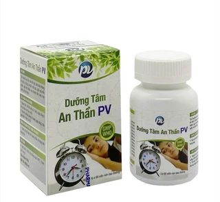 Thuốc Dưỡng Tâm An Thần PV điều trị tâm huyết suy tổn, tim hồi hộp (60 viên)