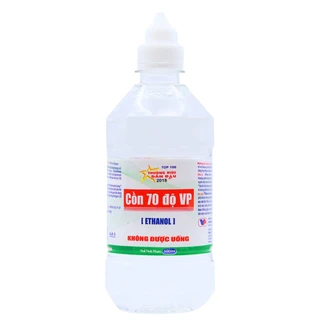 Cồn 70 độ Vĩnh Phúc 500ml dùng sát trùng da và tiệt trùng dụng cụ y tế