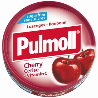 Pulmoll Cherry Cerise + Vitamin C Sugar Free (45g)