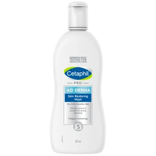 Sữa tắm cho da chàm và da khô Cetaphil Pro Ad Derma Skin Restoring Wash 295ml
