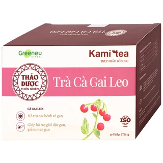 Trà Thảo Dược Cà Gai Leo Kami Tea (20 túi lọc x 2g)