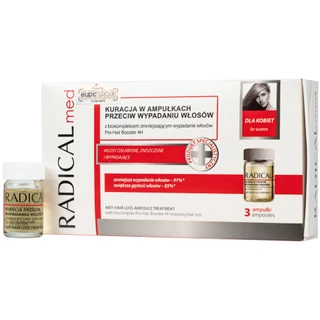 Tinh chất Radical Med Anti Hair Loss ngừa rụng tóc dành cho nữ (3 ống)