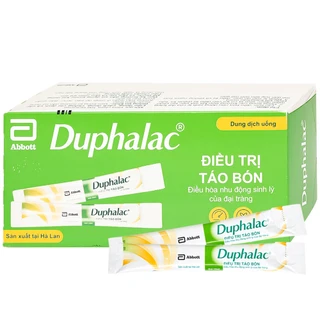 Thuốc Duphalac Abbott điều trị táo bón, điều hòa nhu động sinh lý của đại tràng (20 gói x 15ml)