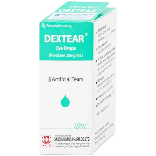 Thuốc nhỏ mắt Dextear 20mg/ml Samchundang Pharm điều trị triệu chứng khô mắt (10ml)