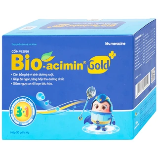 Cốm vi sinh hỗ trợ tiêu hóa Bioacimin Gold Meracine (30 gói)