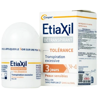 Lăn khử mùi Etiaxil Detranspirant Peaux Sensibles cho da siêu nhạy cảm 15ml