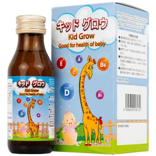 Siro bổ sung chất xơ, tăng cường sức đề kháng cho trẻ KID GROW Kenko (100ml)