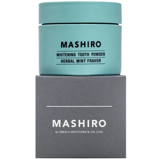 Bột đánh trắng răng hương thảo mộc bạc hà Mashiro Tooth Powder Herbal Mint Flavor 30g