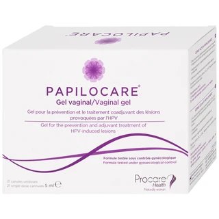 Gel phụ khoa Papilocare Procare Health (21 tuýp) phòng ngừa và điều trị tổn thương do HPV