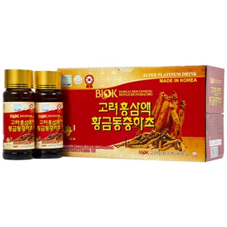 Nước Hồng Sâm Đông Trùng Hạ Thảo Biok (10 chai x 100ml)