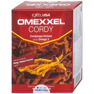 Viên uống hỗ trợ tăng sức đề kháng Omexxel Cordy (3 vỉ x 10 viên)