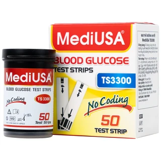 Que thử đường huyết MediUsa TS3300 (50 que)