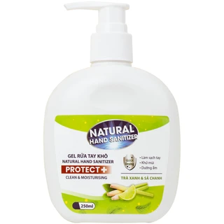 Gel rửa tay khô Natural Hand Sanitizer sát khuẩn, làm sạch tay (250ml)