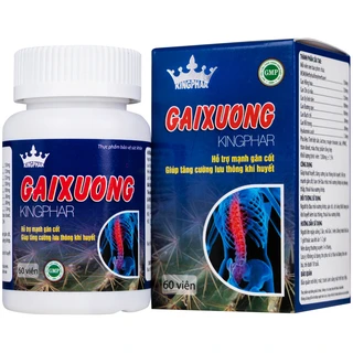 Viên uống giúp hoạt huyết, hỗ trợ gân cốt, hạn chế thoái hóa xương khớp Gai Xương Kingphar (60 viên)
