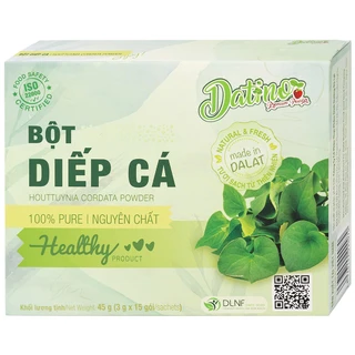 Bột Diếp Cá Nguyên Chất Datino (15 gói x 3g)