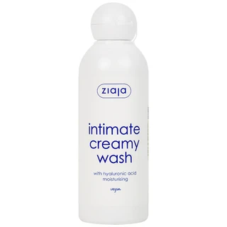 Kem bôi vệ sinh phụ nữ Intimate Ziaja bổ sung Hyaluronic Acid làm sạch, khử mùi (200ml)
