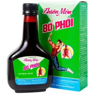 Hỗ trợ giảm ho Thiên Môn Bổ Phổi Bình Đông (280ml)