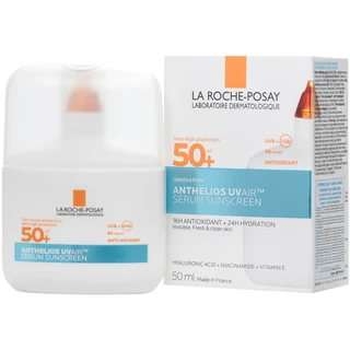 Kem chống nắng thấm nhanh, không nhờn rít La Roche-Posay Anthelios Uvair Serum Solaire SPF 50+ PA++++ (50ml)