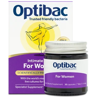Viên hỗ trợ bổ sung lợi khuẩn cho cơ thể Optibac For Women (30 viên)