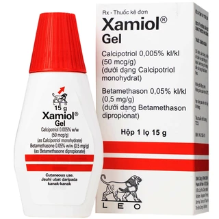 Gel Xamiol LEO điều trị tại chỗ bệnh vẩy nến da đầu (15g)
