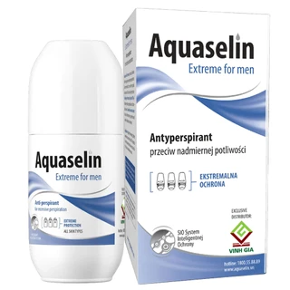 Lăn khử mùi Aquaselin Extreme for Men giúp khử mùi cơ thể dành cho nam (50ml)