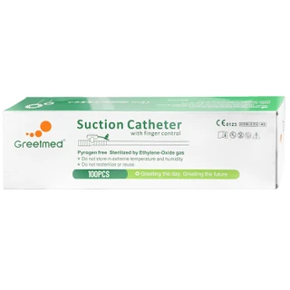 Dây hút dịch đàm nhớt Greetmed size 6 hút dịch đàmtrong khoang mũi, miệng, họng