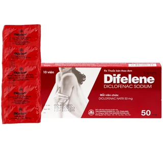 Thuốc Difelene Thai Nakorn Patana điều trị viêm và các dạng thoái hoá khớp, thấp khớp (10 viên)