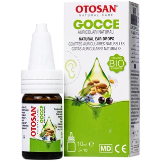 Dung dịch nhỏ tai Otosan Natural Ear Drops 10ml giảm đau, chống viêm, làm sạch tai