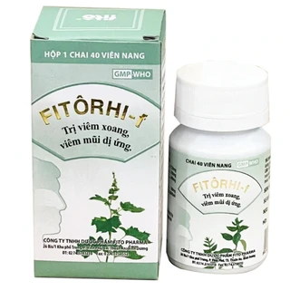 Thuốc Fitôrhi – F Fito điều trị cho những người bị viêm xoang, viêm mũi dị ứng (40 viên)