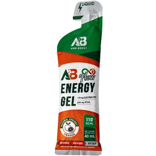 Gel năng lượng ab gel flow vị cam 24 gói x 40ml