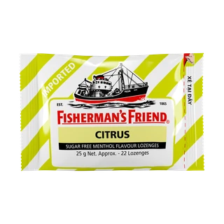 Kẹo Con Tàu Vị Cam Chanh Fisherman's Friend (25g)