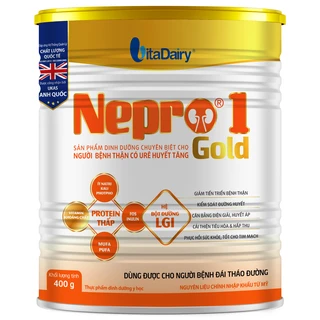 Sữa hỗ trợ thận có ure Nepro 1 Gold (400g)