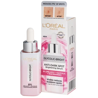 Tinh chất dưỡng sáng da giảm thâm mụn L'Oréal Glycolic Bright (30ml)
